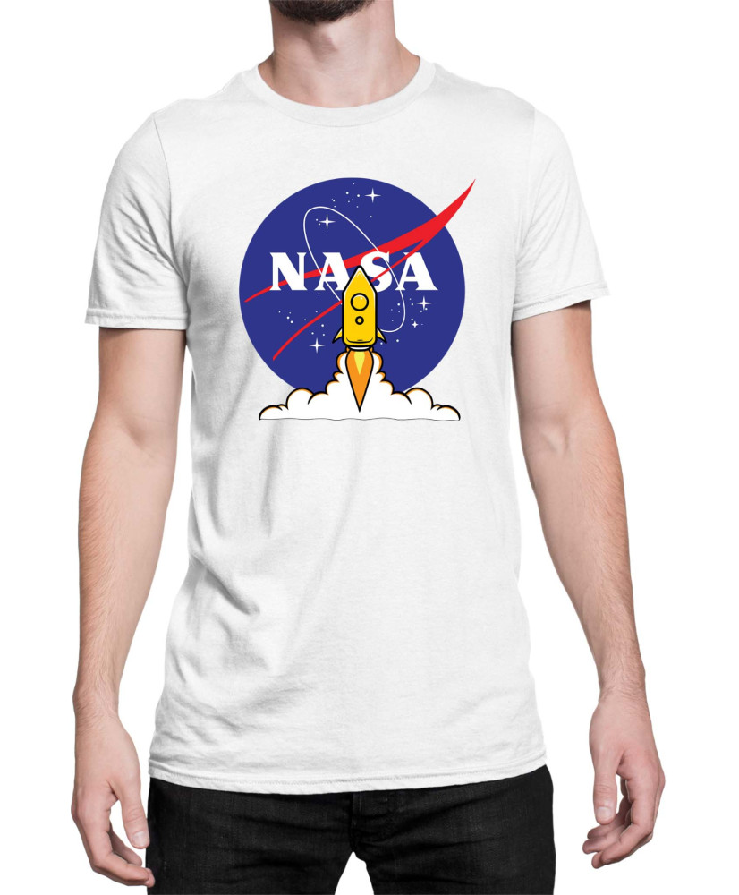 Мъжка Тениска Nasa Space Theme Rocket Take Off