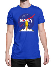 Мъжка Тениска Nasa Space Theme Rocket Take Off