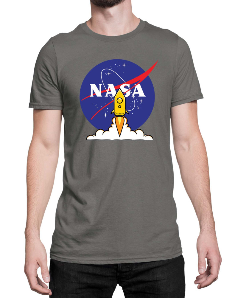 Мъжка Тениска Nasa Space Theme Rocket Take Off