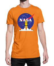 Мъжка Тениска Nasa Space Theme Rocket Take Off