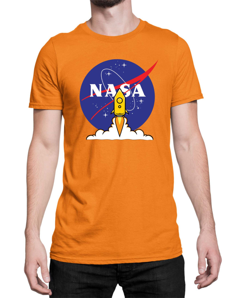 Мъжка Тениска Nasa Space Theme Rocket Take Off
