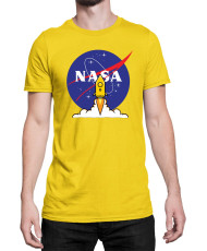 Мъжка Тениска Nasa Space Theme Rocket Take Off