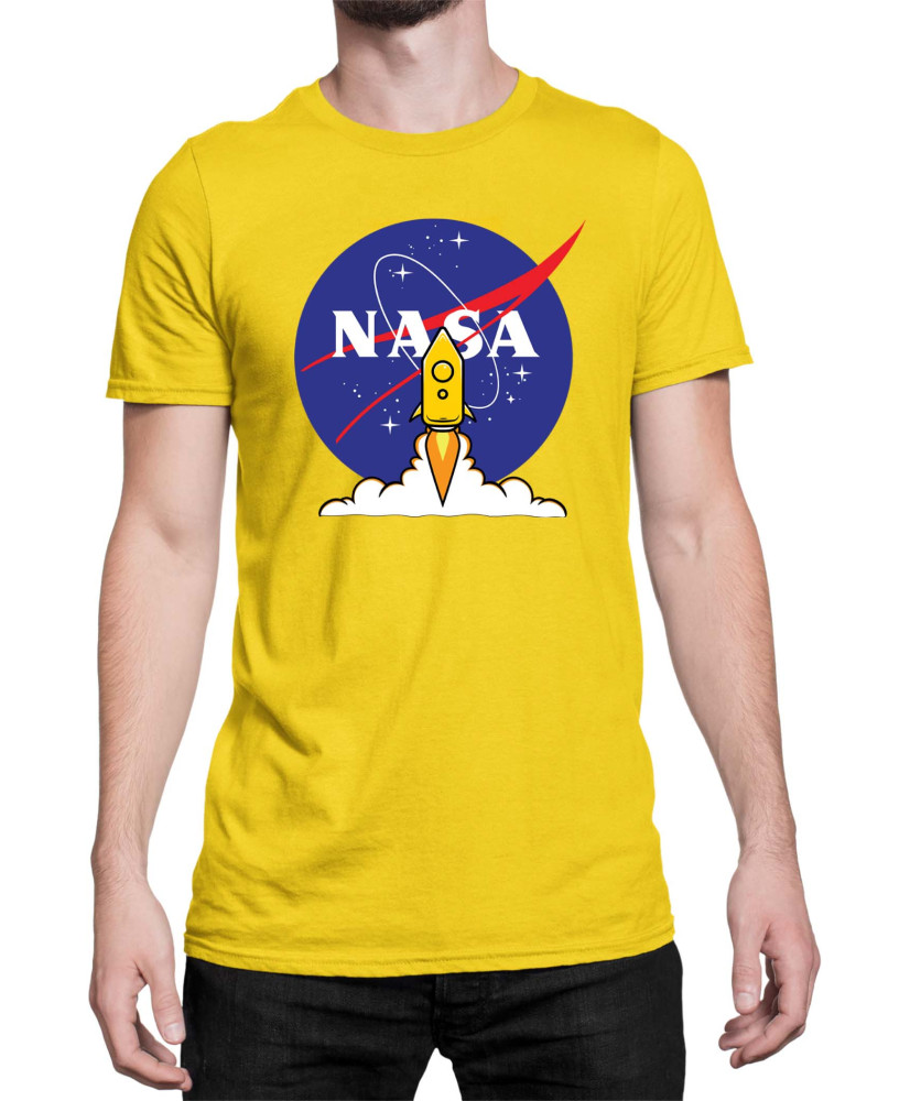 Мъжка Тениска Nasa Space Theme Rocket Take Off