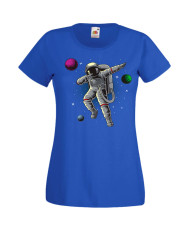 Дамска Тениска Nasa Space Theme Dabbing Astronaut