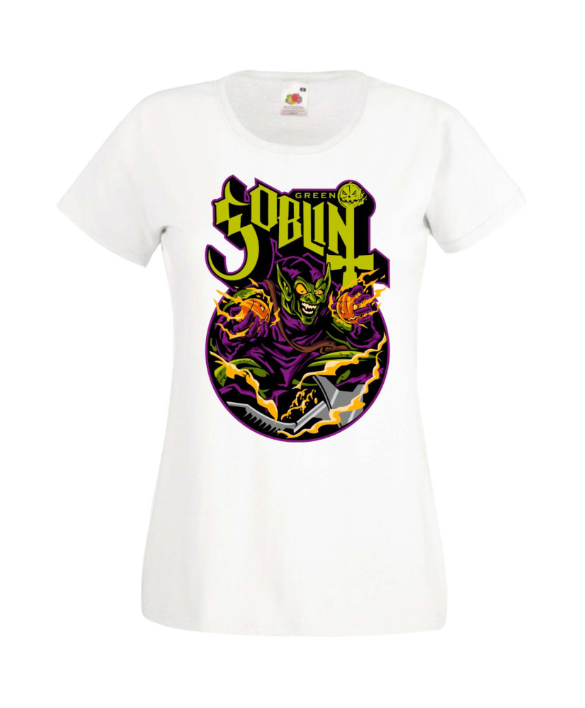 Дамска Тениска Комикси Марвел Marvel Comics Green Goblin