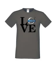 Мъжка тениска Volvo LOVE