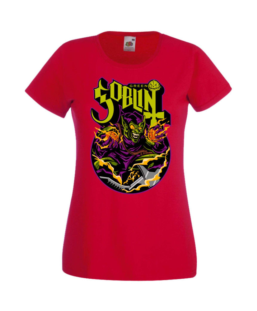Дамска Тениска Комикси Марвел Marvel Comics Green Goblin
