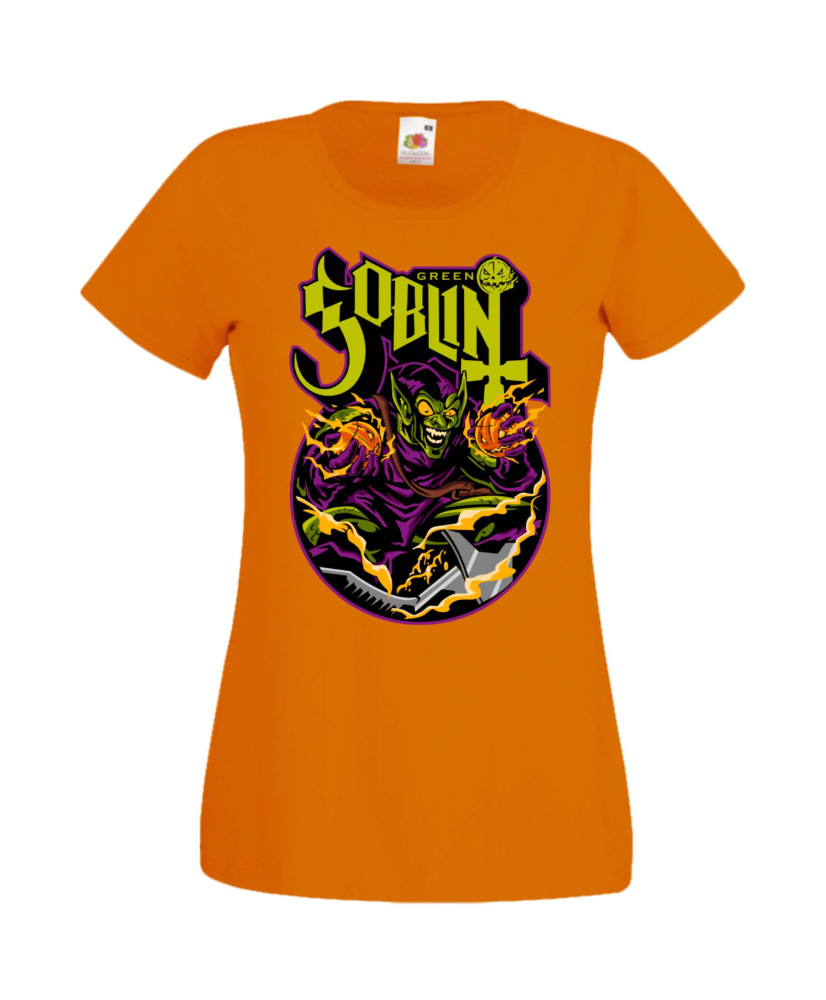 Дамска Тениска Комикси Марвел Marvel Comics Green Goblin