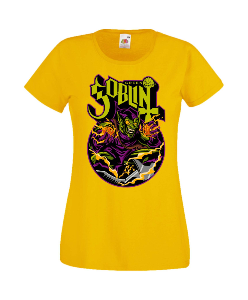 Дамска Тениска Комикси Марвел Marvel Comics Green Goblin