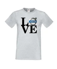 Мъжка тениска Volvo LOVE