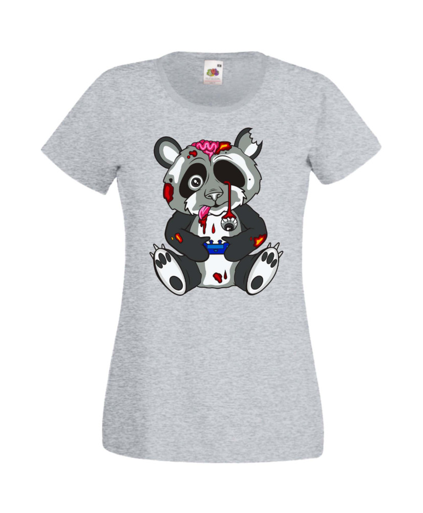 Дамска Геймърска Тениска Панда Геймър Panda Bear Zombi Gamer Stage 1 Дамска Геймърска Тениска Панда Геймър Panda Bear Zombi Gamer Stage 1