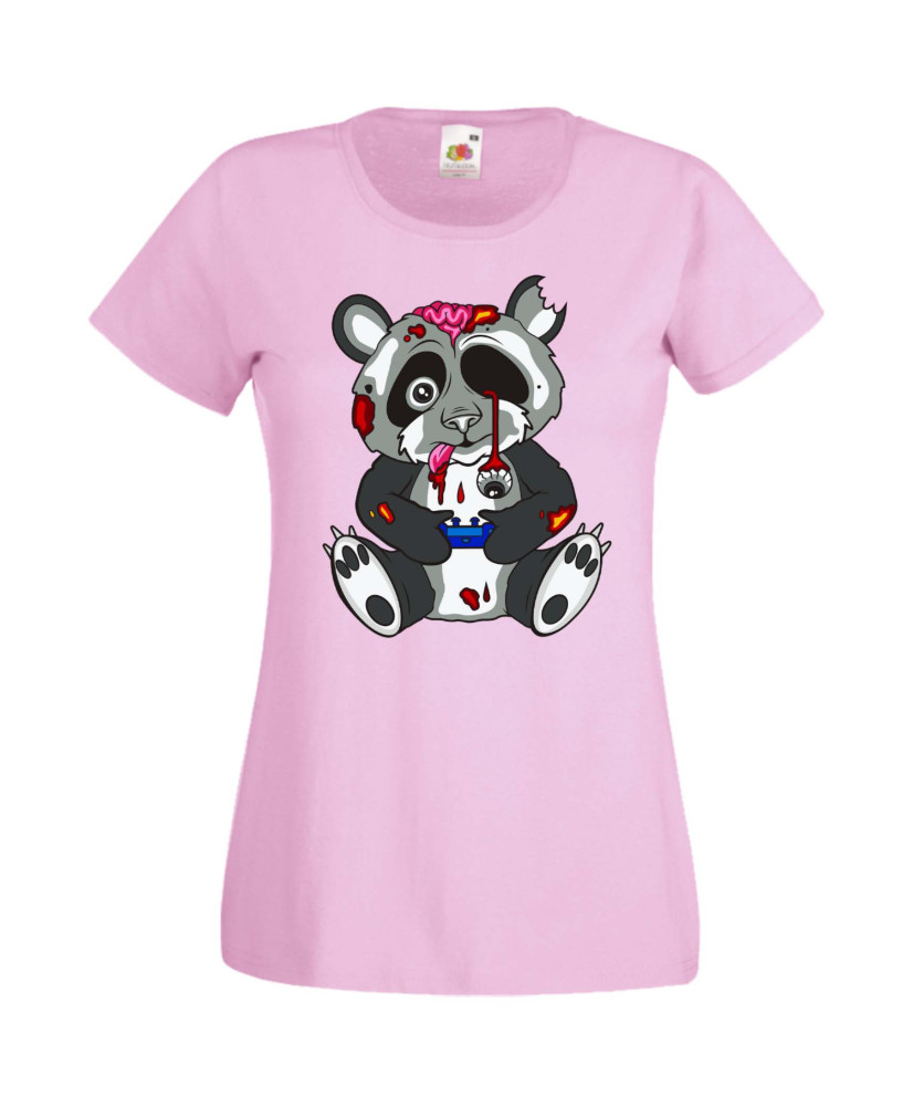 Дамска Геймърска Тениска Панда Геймър Panda Bear Zombi Gamer Stage 1 Дамска Геймърска Тениска Панда Геймър Panda Bear Zombi Gamer Stage 1
