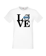 Мъжка тениска Volvo LOVE