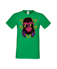 Мъжка Тениска Monkey With Headphones 2
