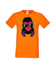Мъжка Тениска Monkey With Headphones 2