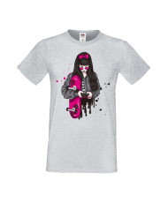 Мъжка Тениска Skateboard Scate Woman 2