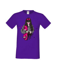Мъжка Тениска Skateboard Scate Woman 2