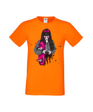 Мъжка Тениска Skateboard Scate Woman 2