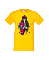 Мъжка Тениска Skateboard Scate Woman 2