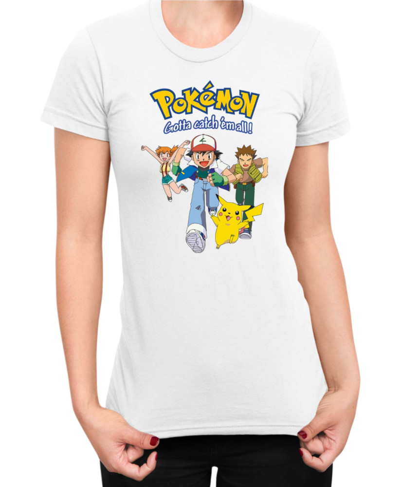 Дамска Тениска Japan Manga Anime Comics Pokemon 01