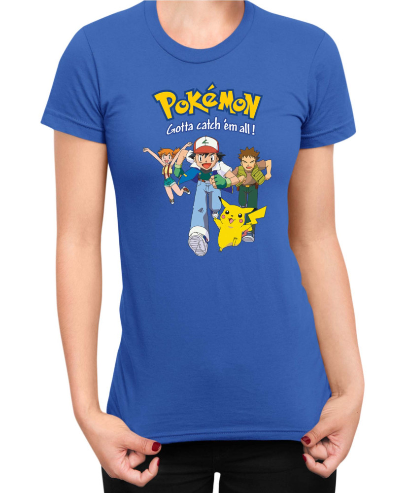 Дамска Тениска Japan Manga Anime Comics Pokemon 01