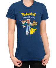 Дамска Тениска Japan Manga Anime Comics Pokemon 01