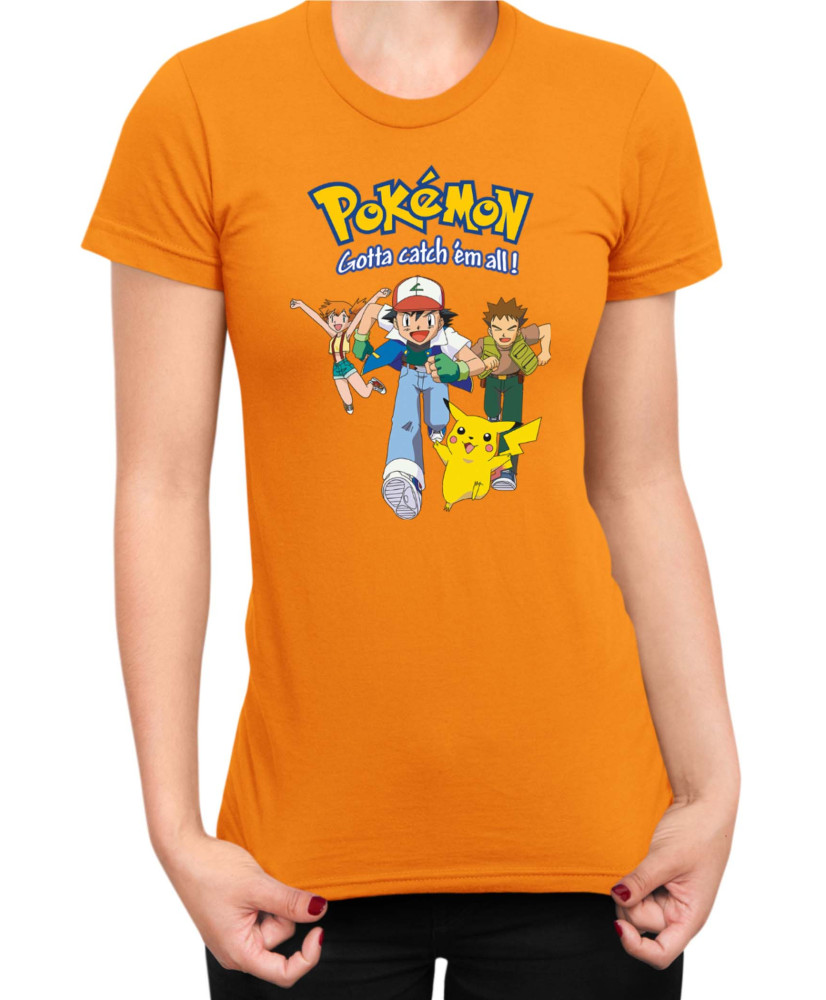 Дамска Тениска Japan Manga Anime Comics Pokemon 01