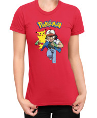 Дамска Тениска Japan Manga Anime Comics Pokemon 02