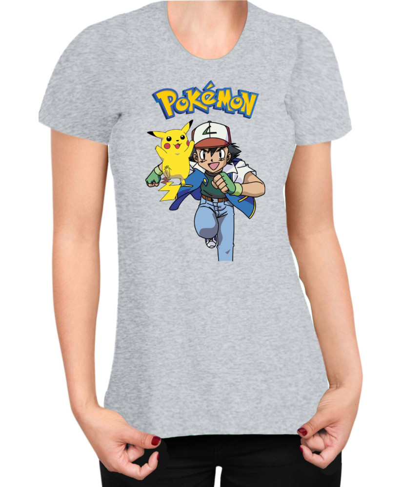 Дамска Тениска Japan Manga Anime Comics Pokemon 02