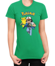 Дамска Тениска Japan Manga Anime Comics Pokemon 02