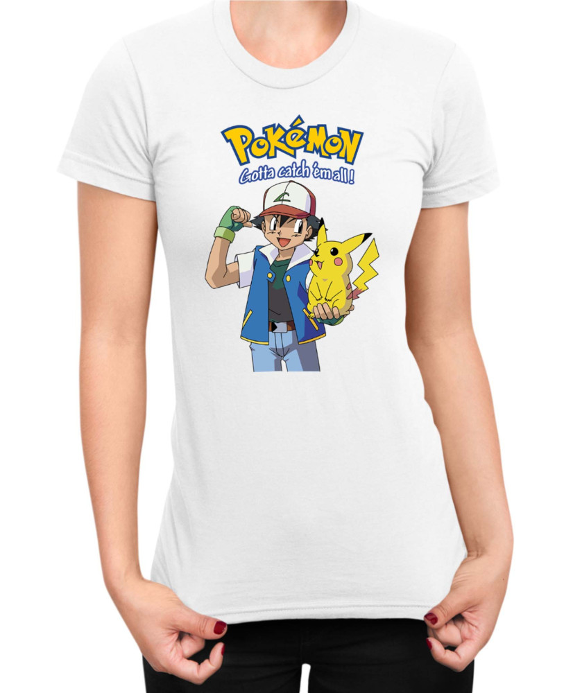 Дамска Тениска Japan Manga Anime Comics Pokemon 03