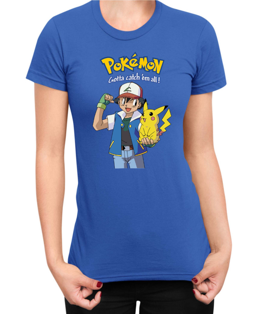 Дамска Тениска Japan Manga Anime Comics Pokemon 03