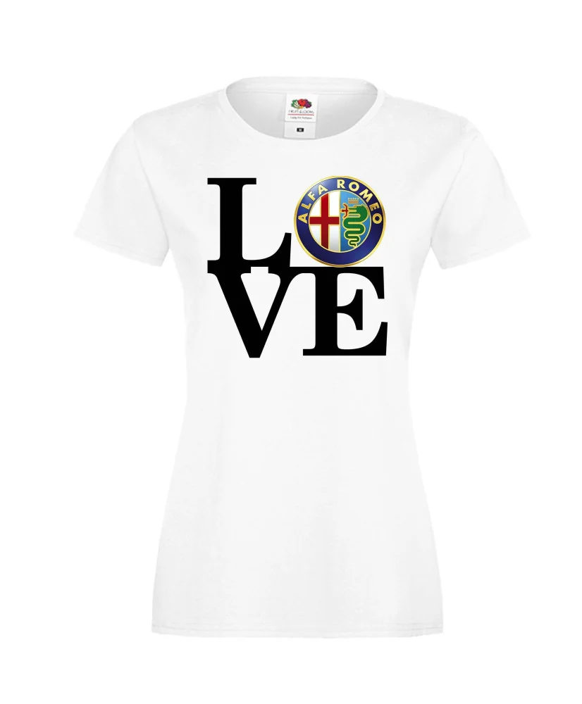 Дамска тениска Alfa Romeo LOVE Дамска тениска Alfa Romeo LOVE