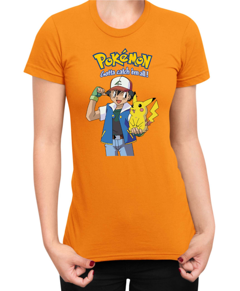Дамска Тениска Japan Manga Anime Comics Pokemon 03