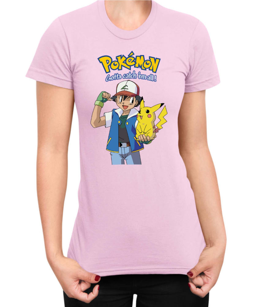 Дамска Тениска Japan Manga Anime Comics Pokemon 03