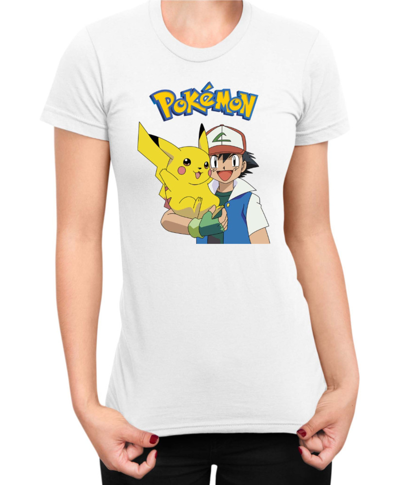Дамска Тениска Japan Manga Anime Comics Pokemon 04 Дамска Тениска Japan Manga Anime Comics Pokemon 04