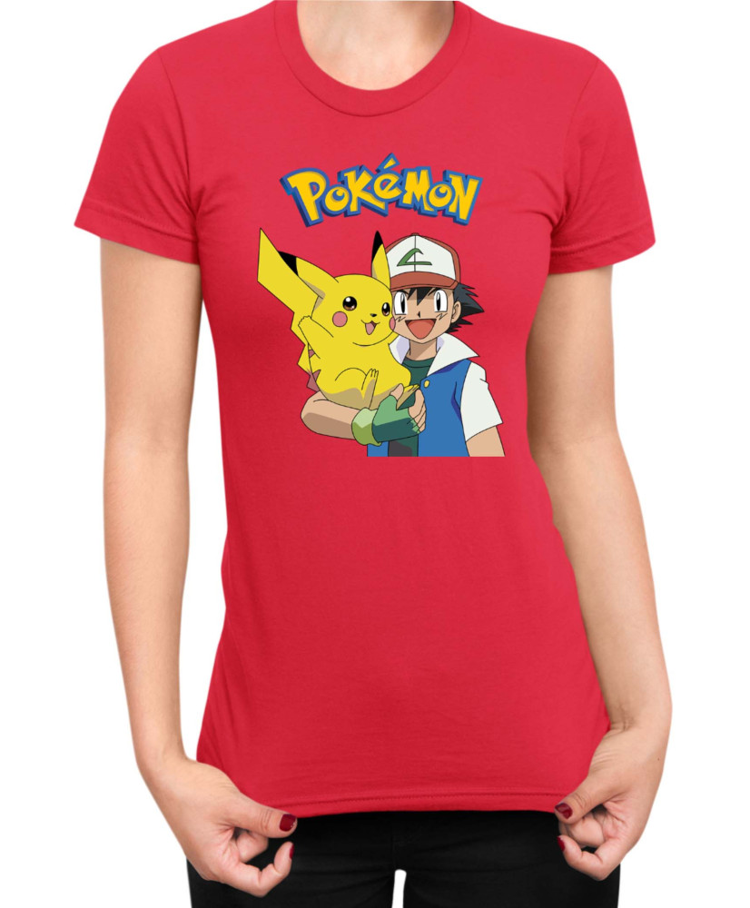 Дамска Тениска Japan Manga Anime Comics Pokemon 04