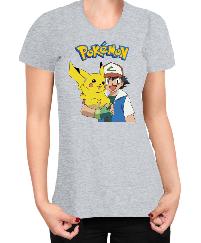 Дамска Тениска Japan Manga Anime Comics Pokemon 04