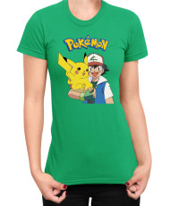 Дамска Тениска Japan Manga Anime Comics Pokemon 04