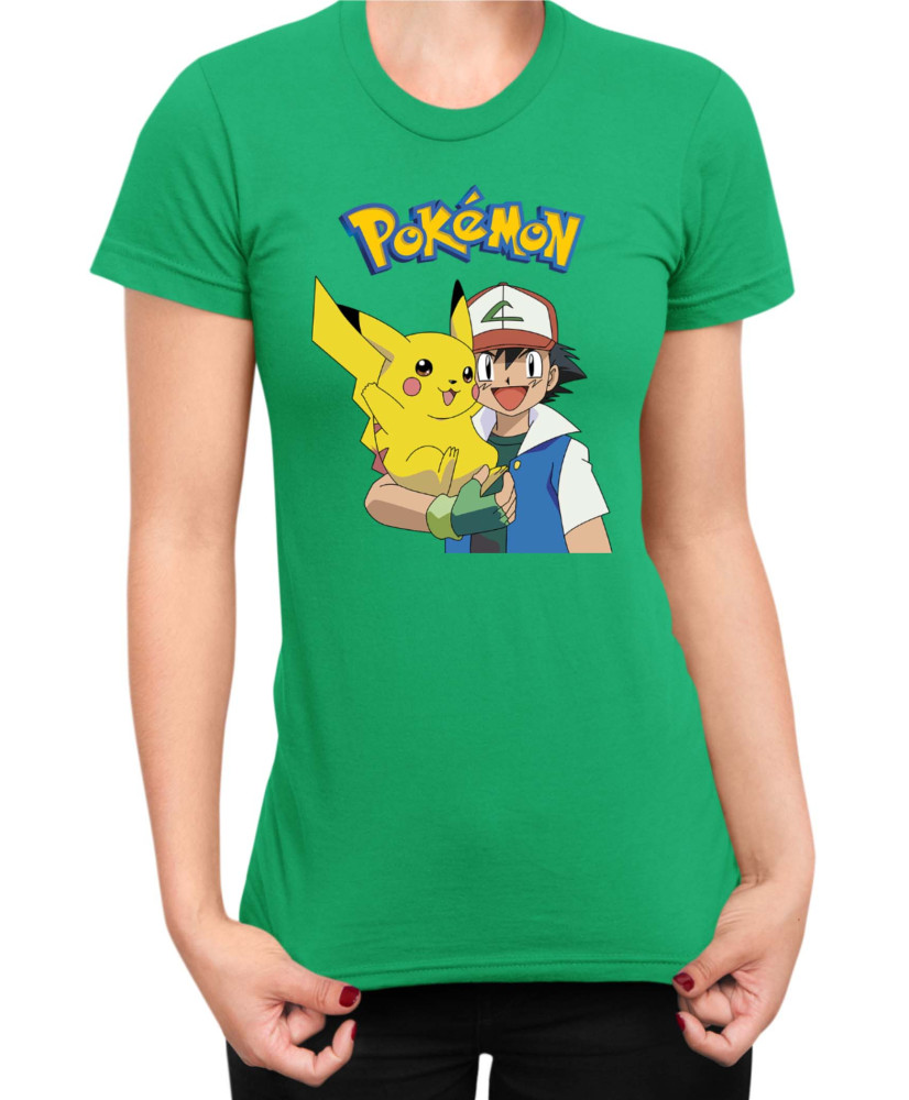 Дамска Тениска Japan Manga Anime Comics Pokemon 04