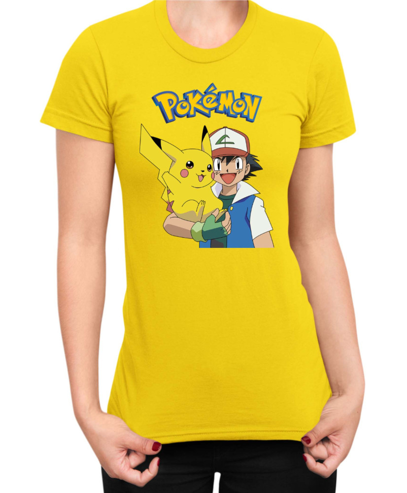 Дамска Тениска Japan Manga Anime Comics Pokemon 04