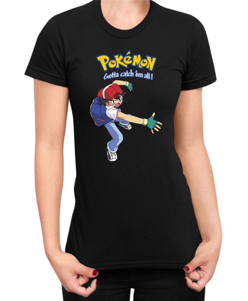 Дамска Тениска Japan Manga Anime Comics Pokemon 05