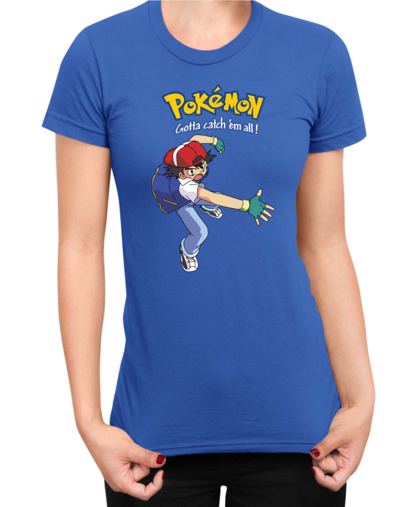 Дамска Тениска Japan Manga Anime Comics Pokemon 05