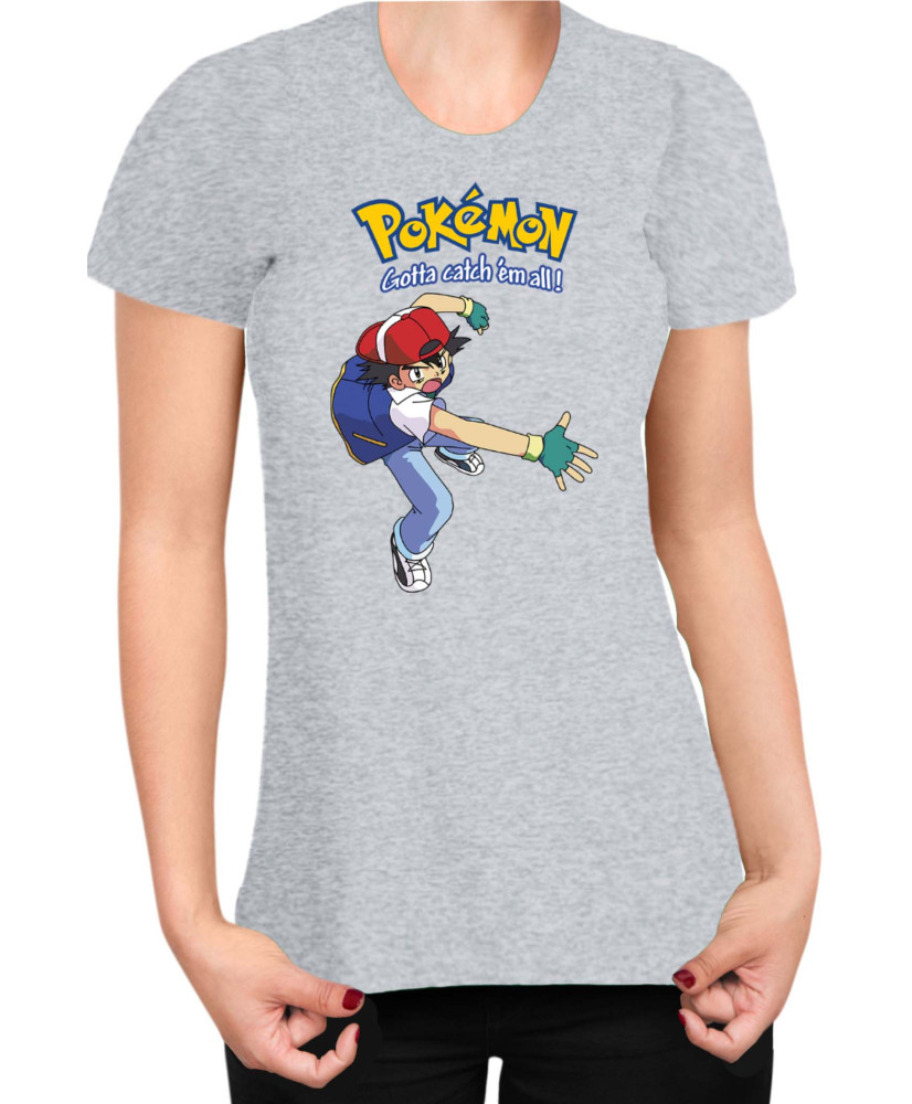 Дамска Тениска Japan Manga Anime Comics Pokemon 05