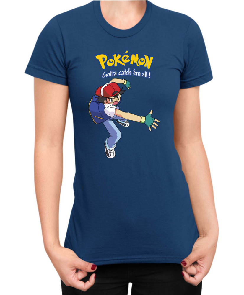 Дамска Тениска Japan Manga Anime Comics Pokemon 05