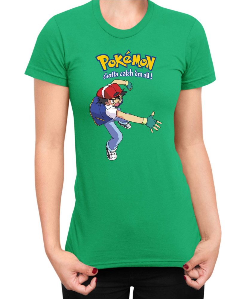 Дамска Тениска Japan Manga Anime Comics Pokemon 05