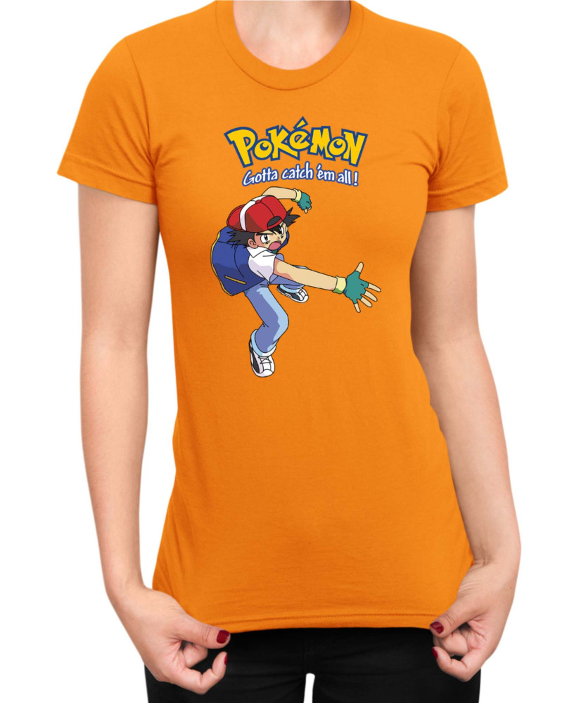 Дамска Тениска Japan Manga Anime Comics Pokemon 05