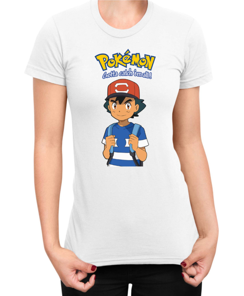 Дамска Тениска Japan Manga Anime Comics Pokemon 07