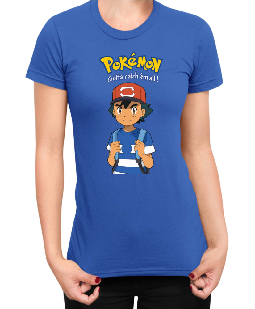Дамска Тениска Japan Manga Anime Comics Pokemon 07