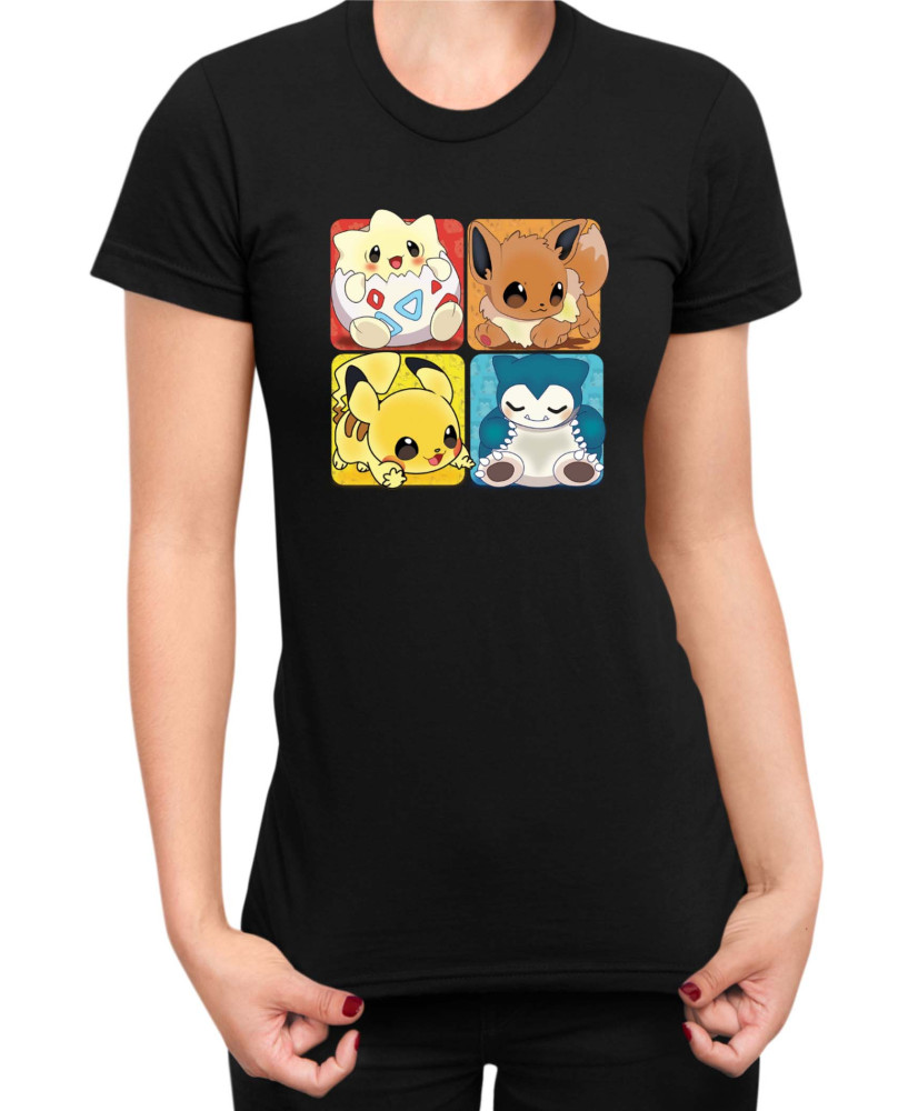 Дамска Тениска Japan Manga Anime Comics Pokemon 08